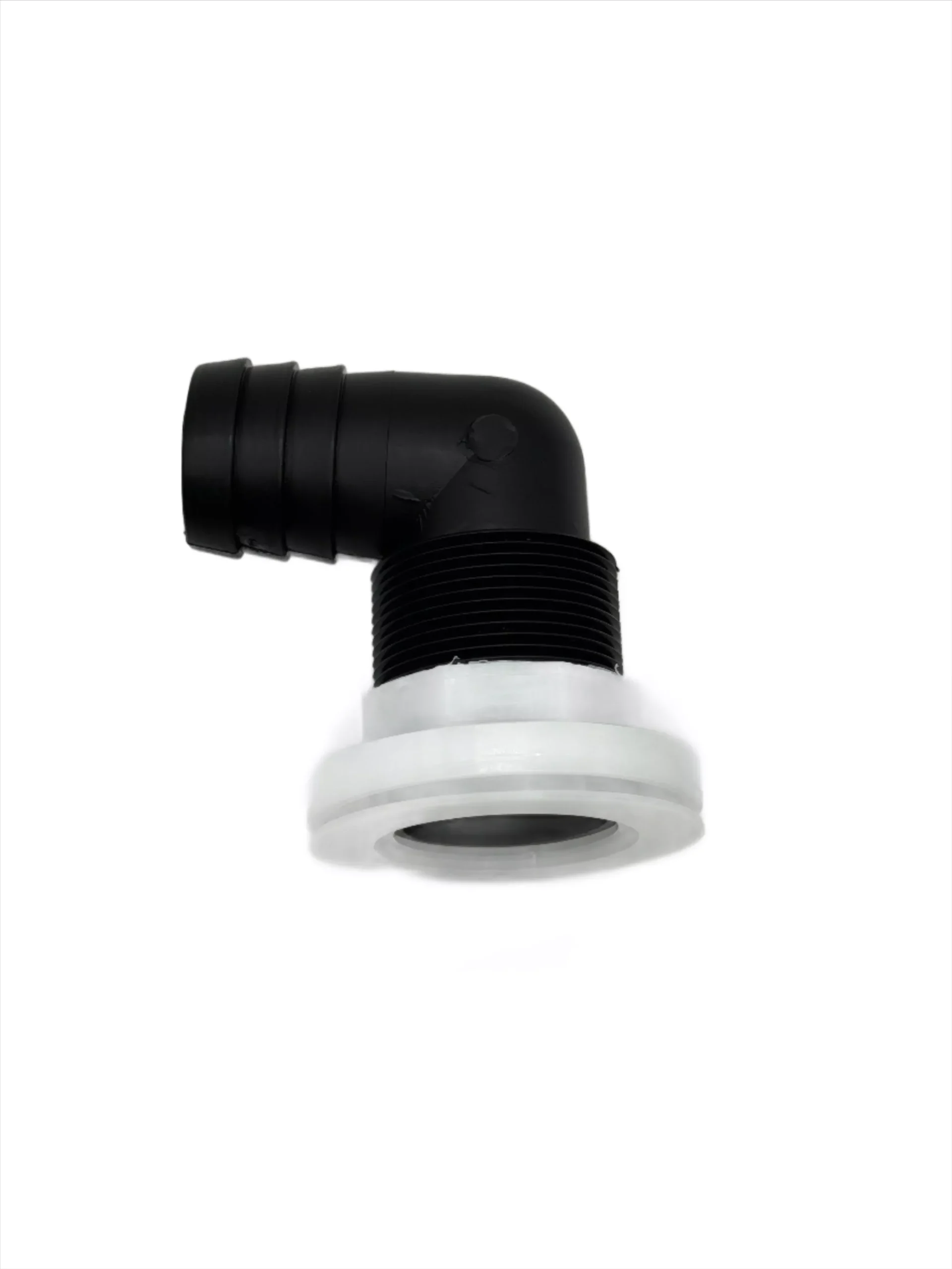 1 1/2" Drain with Long Threads, 100 Degree
