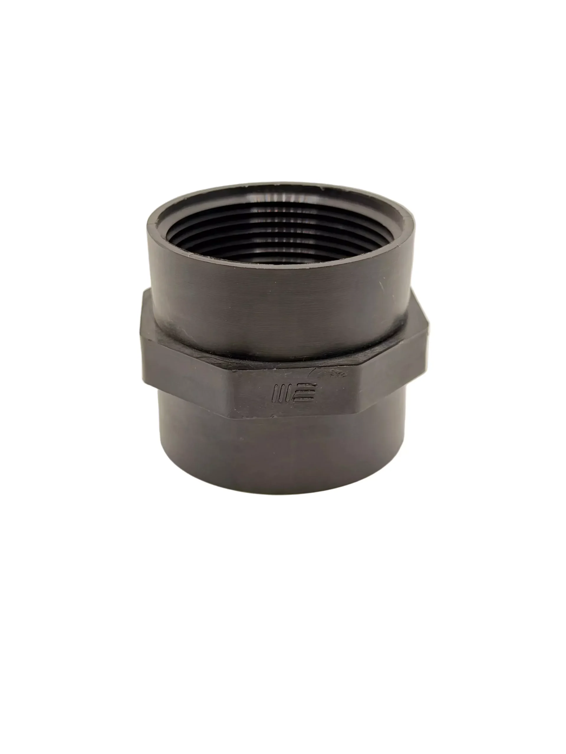 1 1/2" Female pipe thread to 1 1/2" female pipe thread