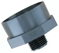 1 1/2" female pipe thread to 1/2" male pipe thread adapter