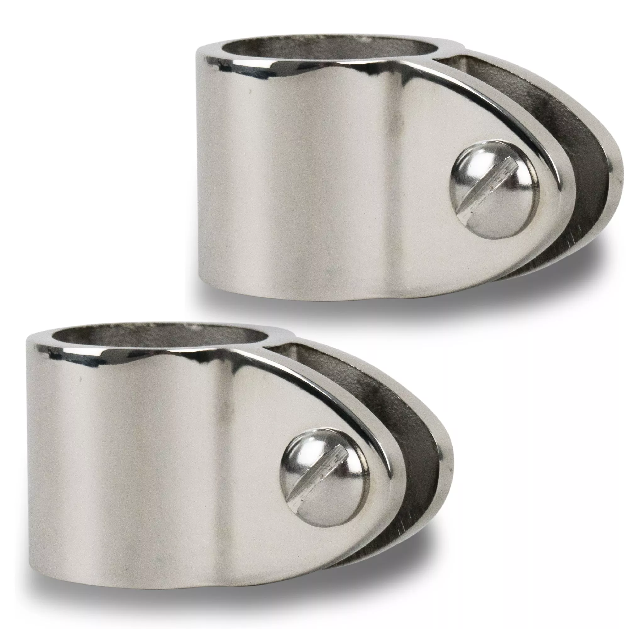 1" Bimini Top Jaw Slide, AISI316 Stainless Steel, 2-Pack