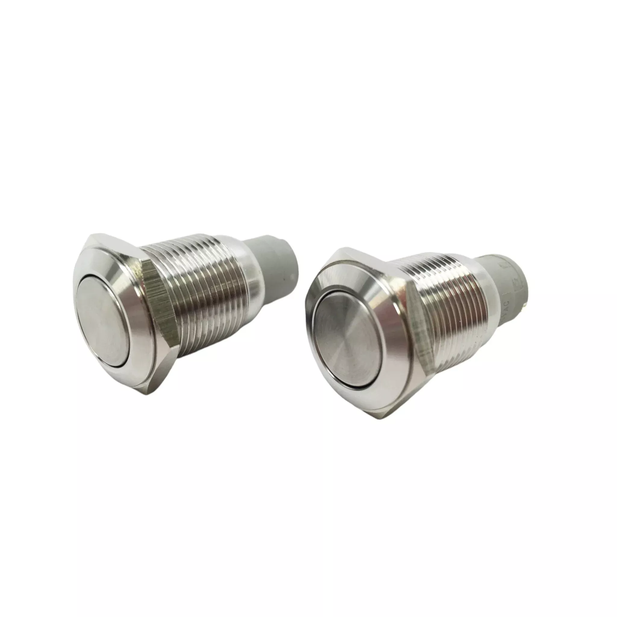 2 of Pactrade Marine Boat Car Trailer SS304 On-Off Push Switch Button with Nut 12VDC 3A
