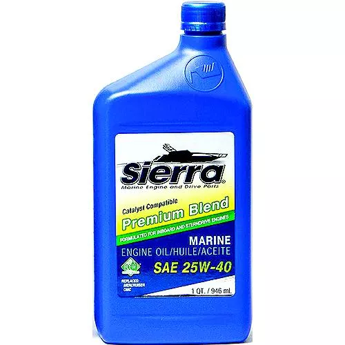 25W40 4-Stroke Stern Drive Engine Oil