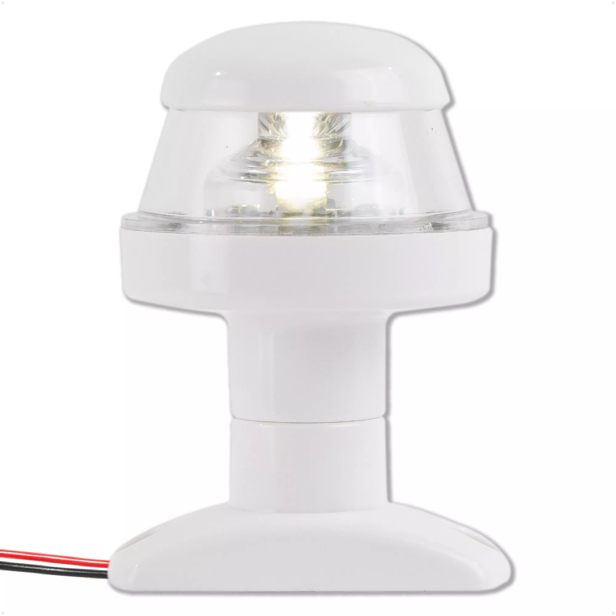 3-1/4" LED Anchor Navigation Light, Fixed Mount, 12V DC - 2NM