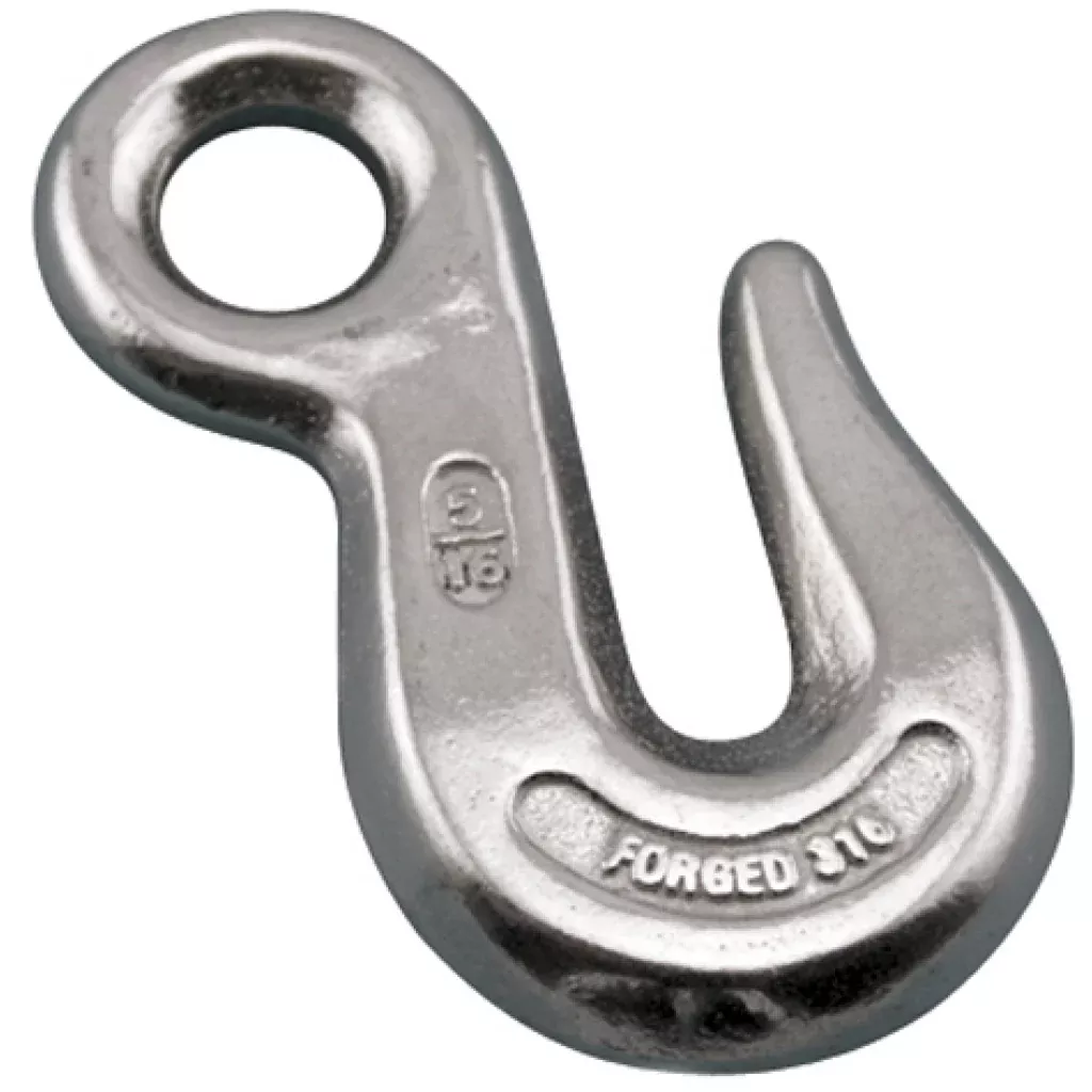 3/8 Ss Chain Hook w/Loop