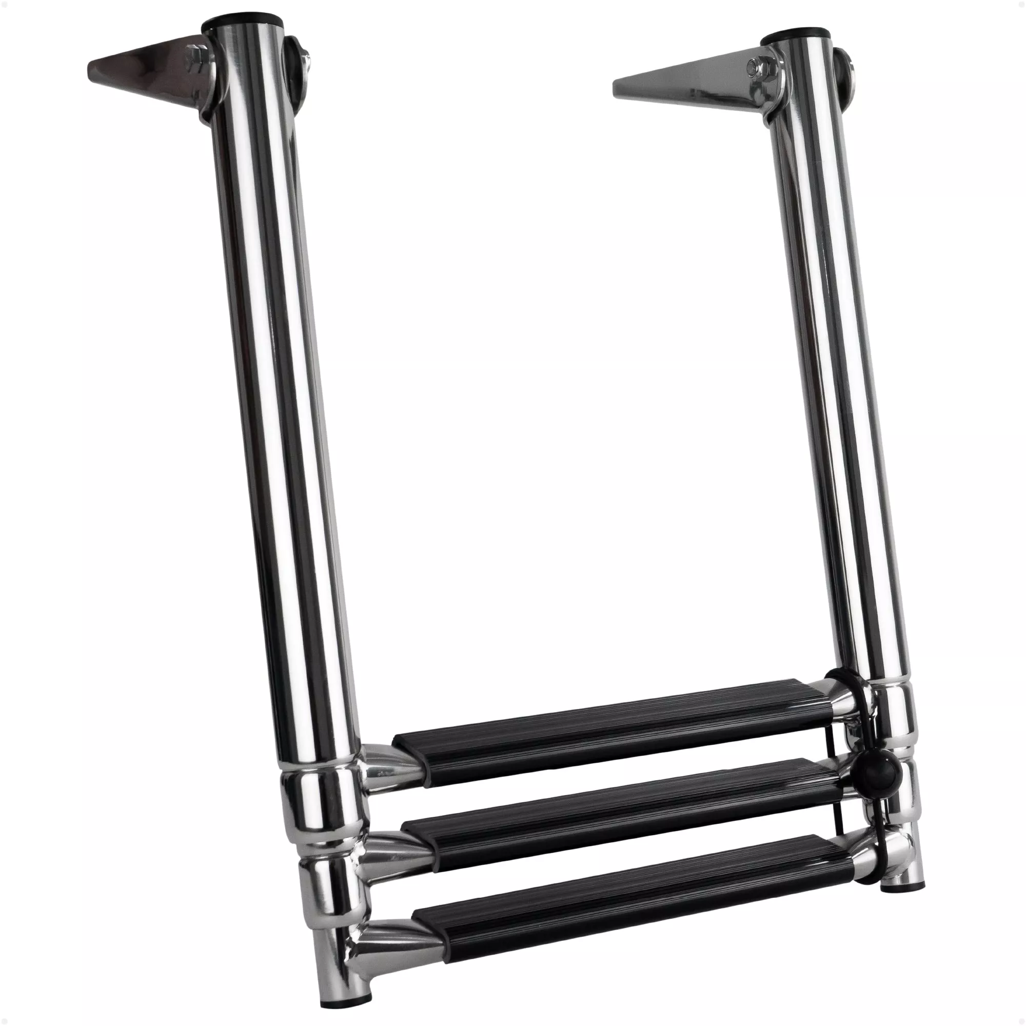 3-Step Over Platform Telescoping Swim Ladder, AISI316 Stainless Steel