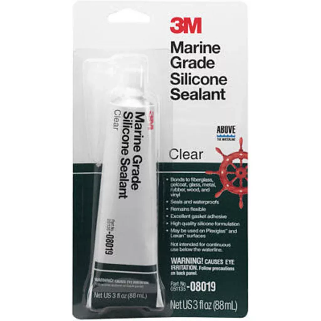 3M Marine Silicone Sealant - Clear 88 ml