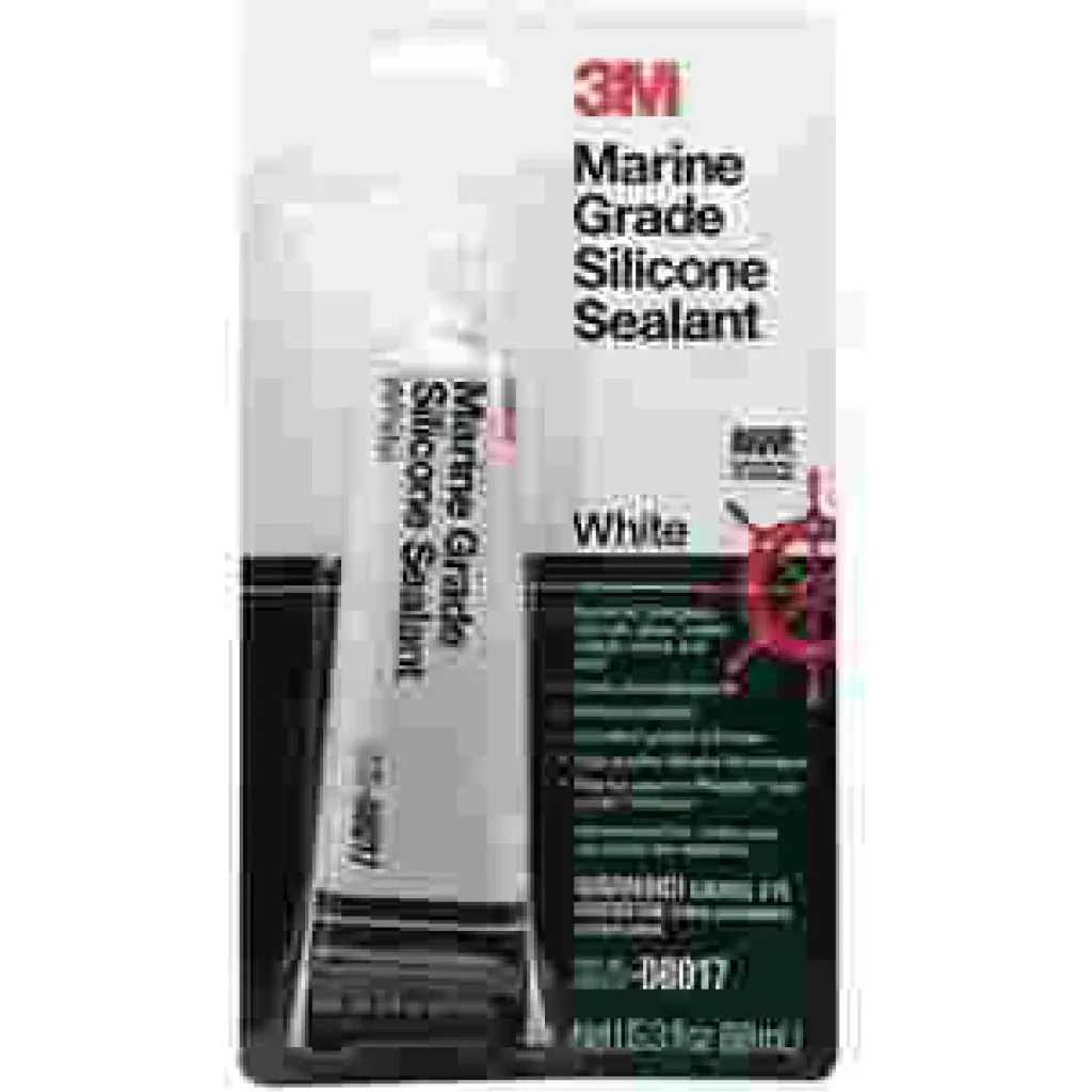 3M Marine Silicone Sealant - White, 88 ml
