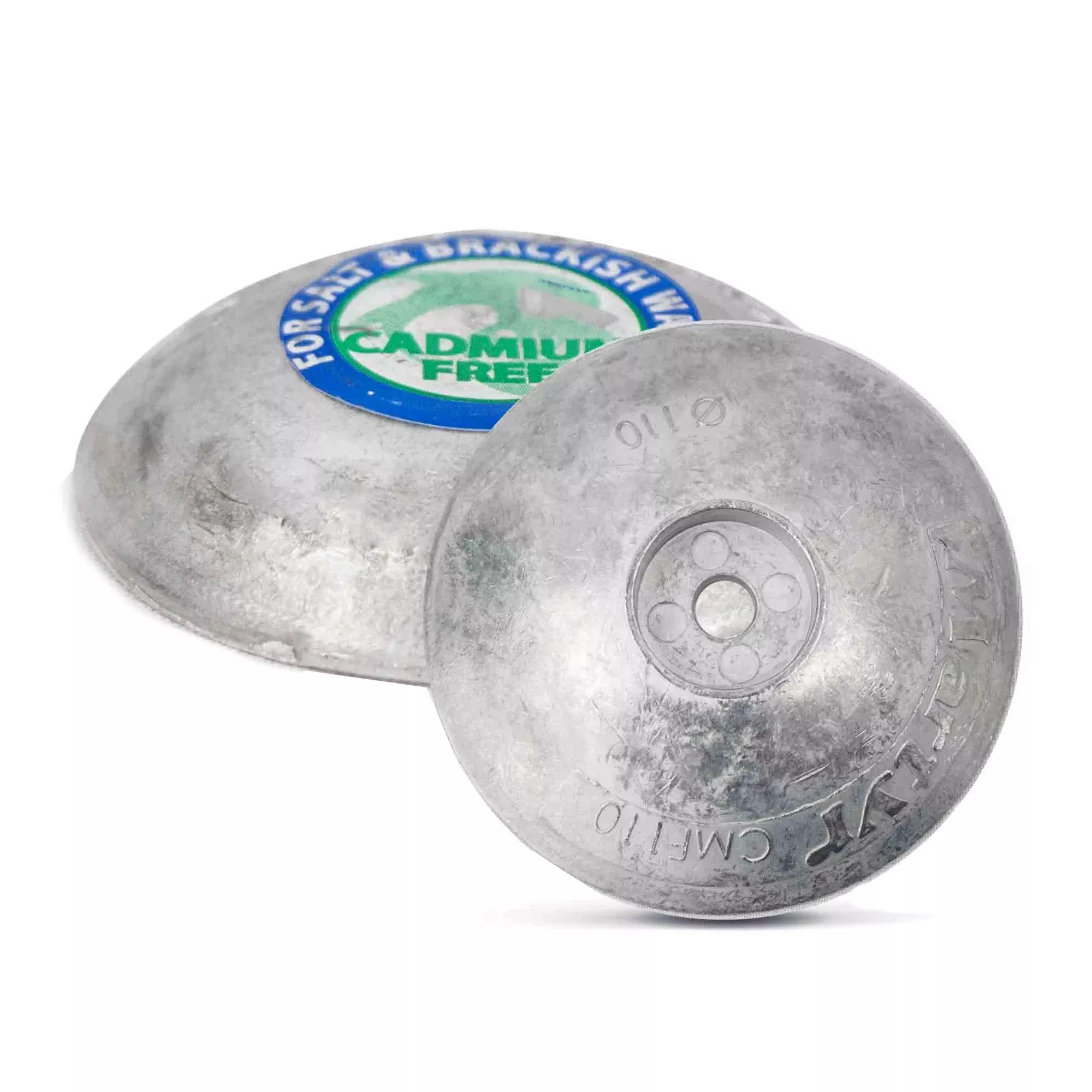 4-3/8" Aluminum Rudder & Trim Tab Anode, 2-Pack
