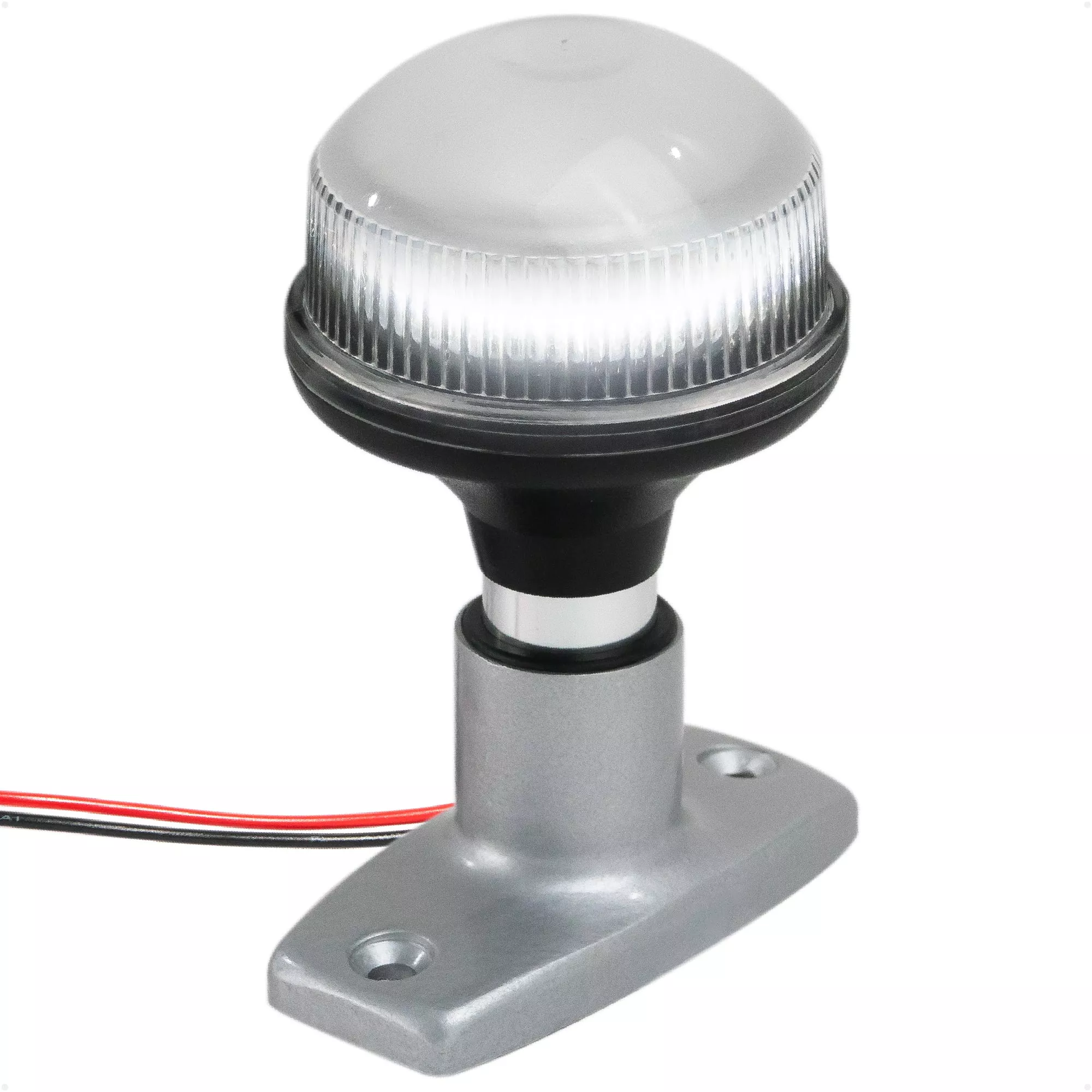 4" LED Anchor Navigation Light, Fixed Mount, 12V DC - 2NM