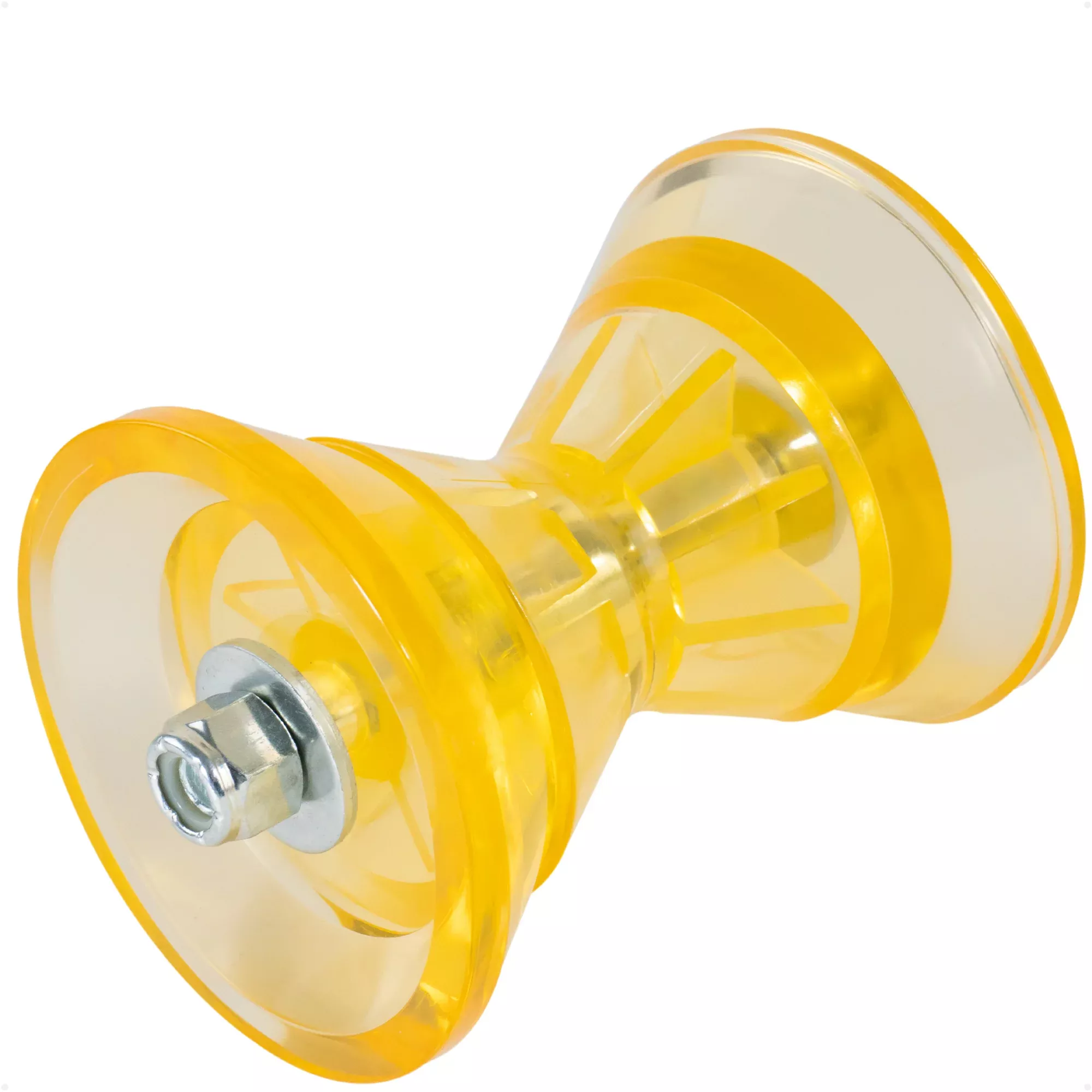 4" Trailer Bow Roller, Clear Yellow