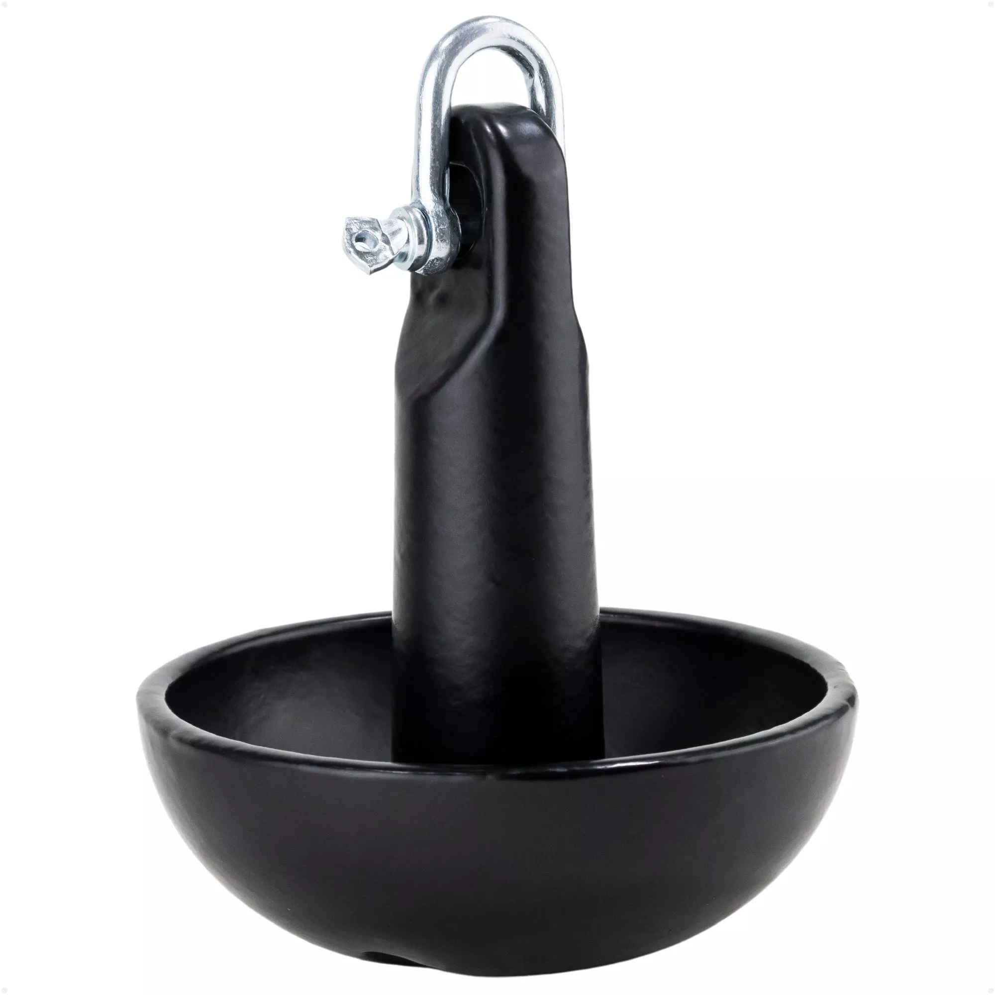 5 Lb. Mushroom Anchor, Black, Vinyl Coated