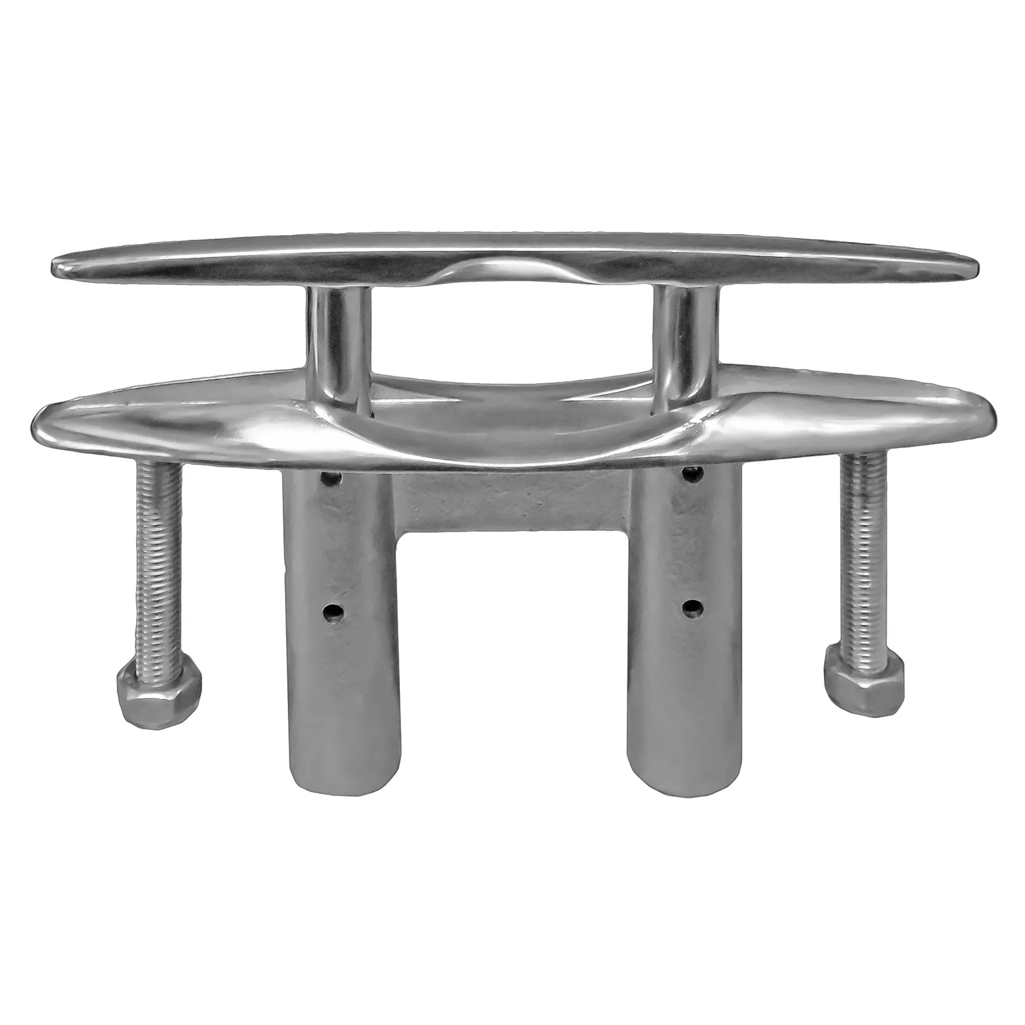 6" E-Z Push-Up Dock Cleat, AISI316 Stainless Steel