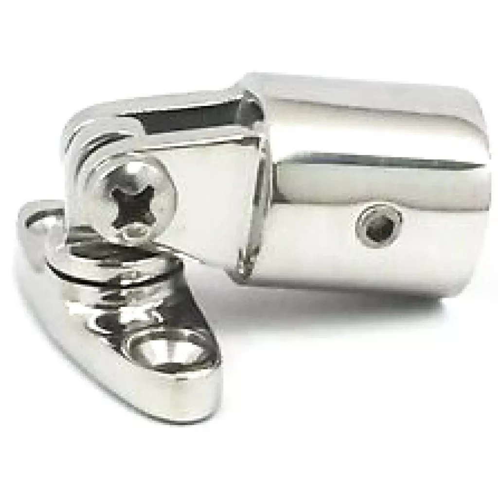 7/8"Stainless Steel Deck Hinge w/ swivel end