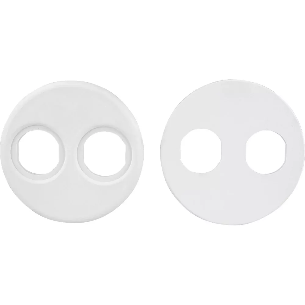 84470Sea-Dog 4" Gauge Power Socket Adapter Mounting Plate - White [426104-1]