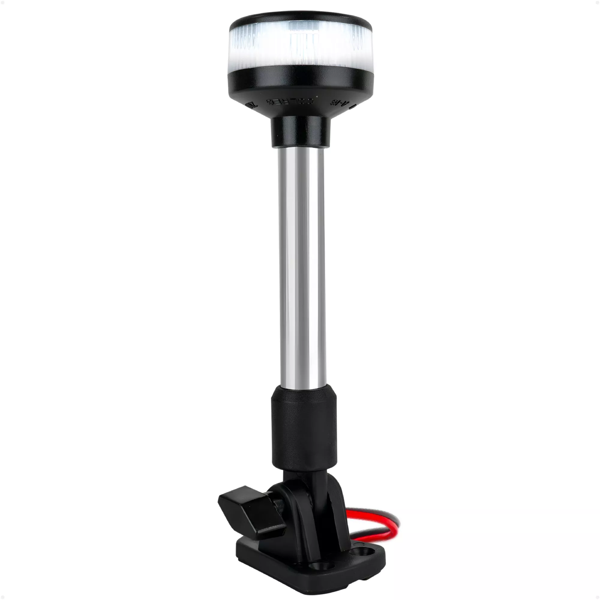 9" LED Anchor Navigation Light, Fold-Down, 12V DC - USCG 2NM Certified