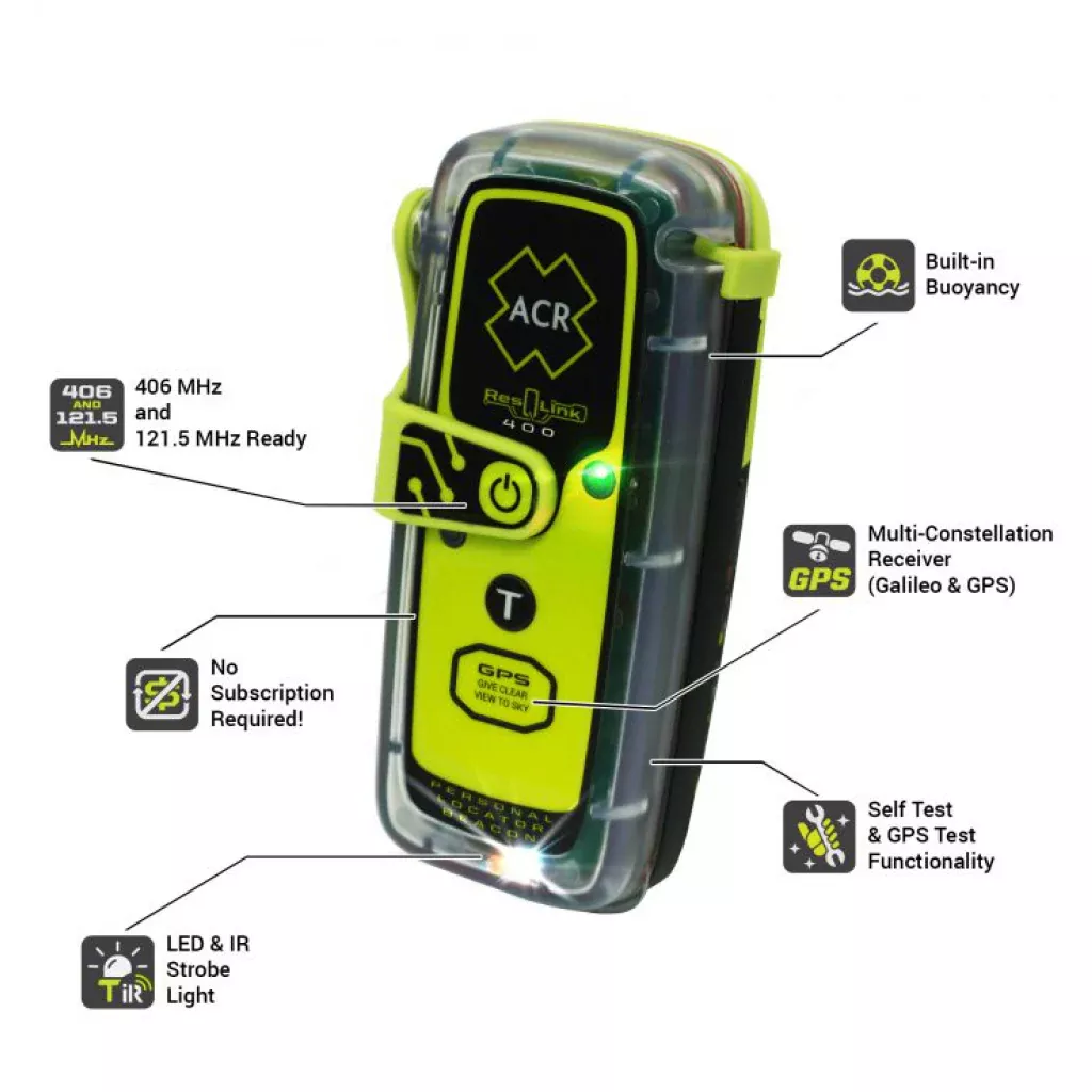 ACR ResQLink 400 PLB - Buoyant