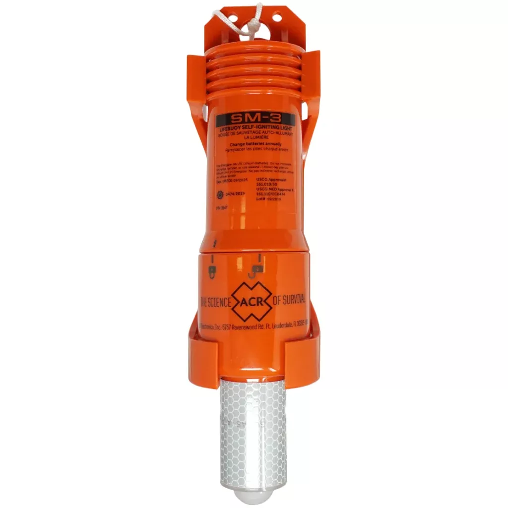 ACR SM-2 Automatic Crew Overboard Xenon Strobe