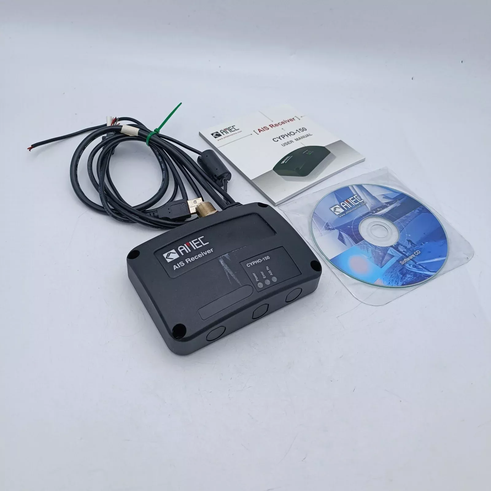 AMEC CYPHO 150 AIS Receiver Dual Channel VHF AIS NMEA0183 USB 12V Cypho-150