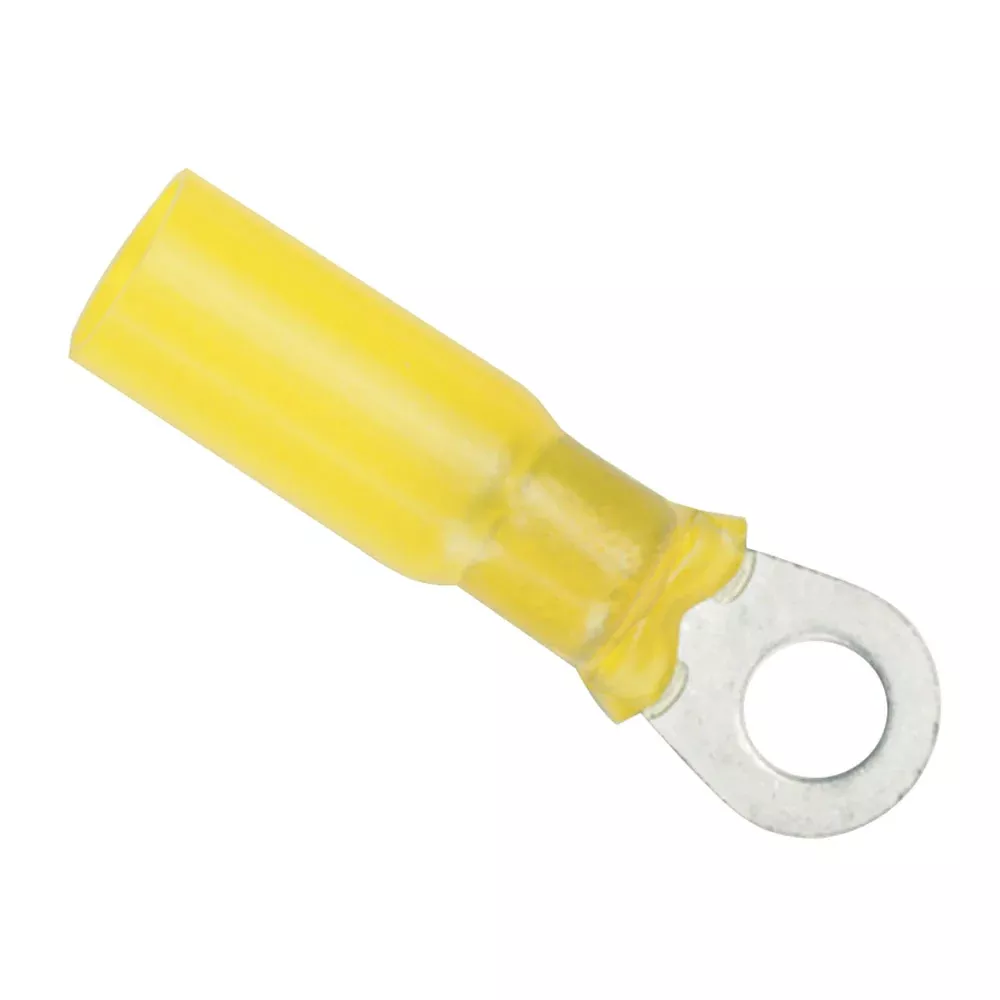 Ancor 12-10 Gauge - 3/8" Heat Shrink Ring Terminal - 3-Pack [312603]