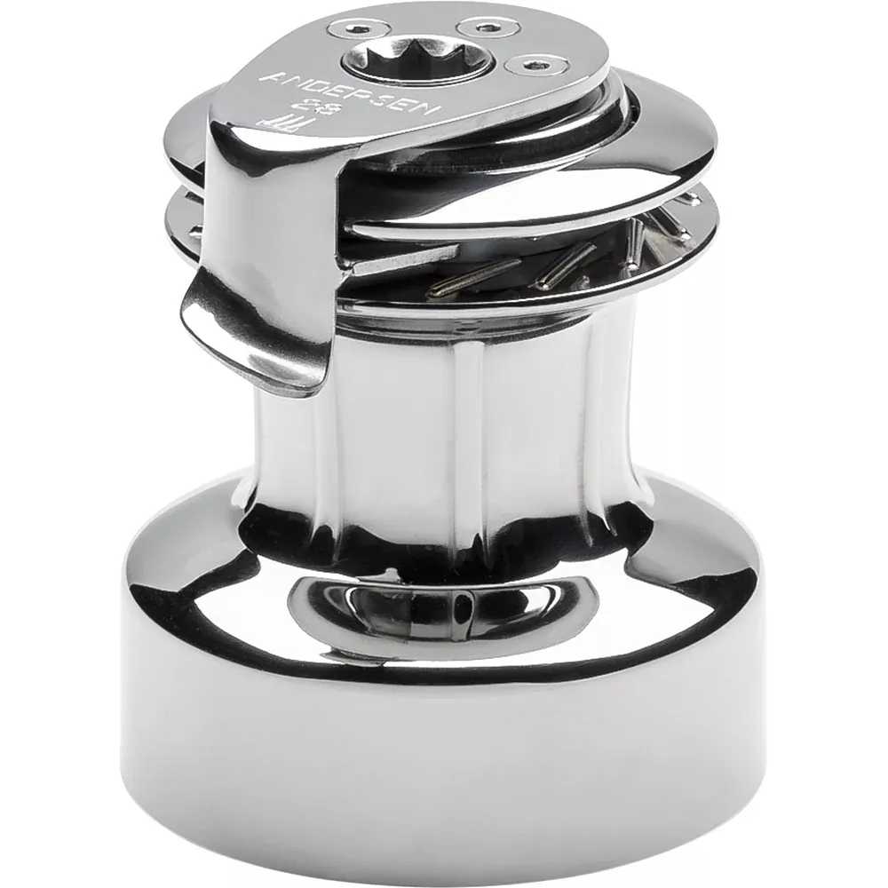 ANDERSEN 28 ST FS- 2-Speed Self-Tailing Manual Winch - Full Stainless Steel [RA2028010000]
