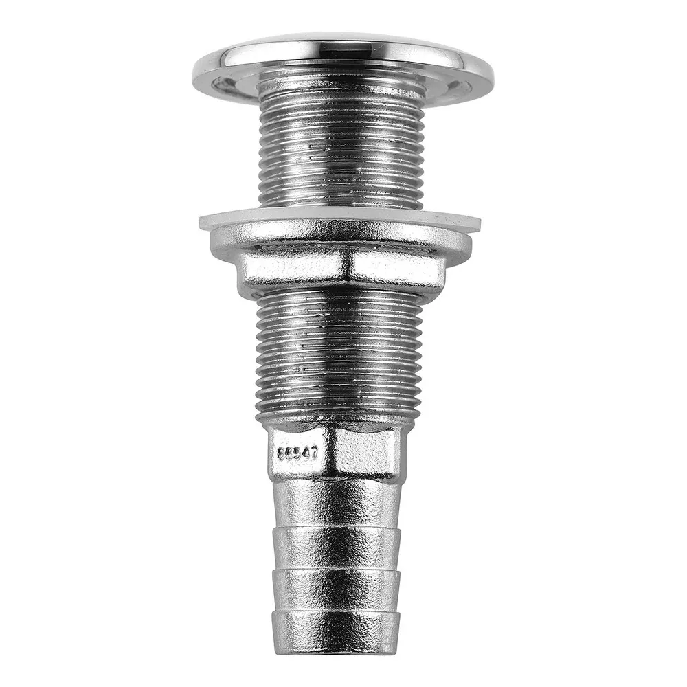 Attwood Stainless Steel Thru-Hull Standard Straight Barbed - 5/8" Inner Diameter[66546-3]