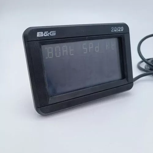 B&G H3000 20/20 RED BGH270001 MFD Instrument Display Unit Depth Wind Speed