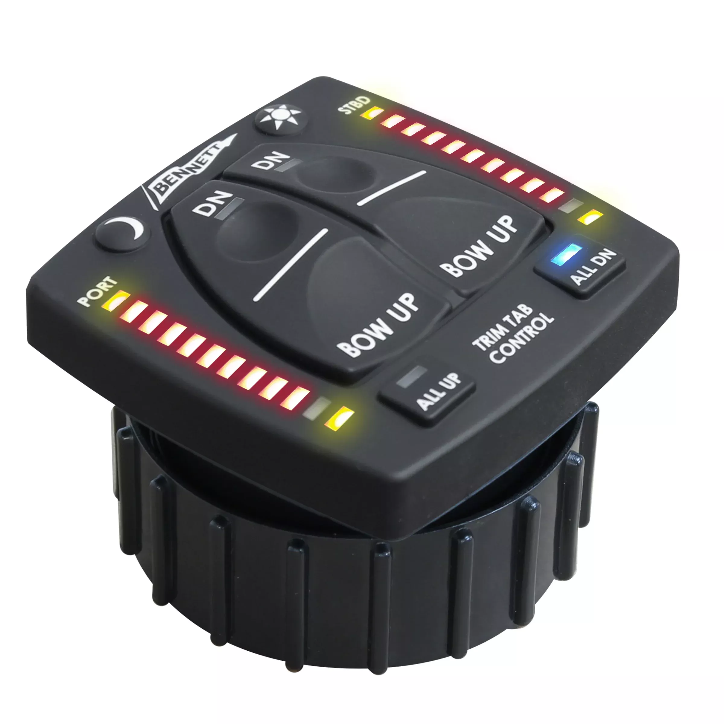 Bennett Marine Electric Trim Tab System Integrated Helm Control OBI9000-E, 12V