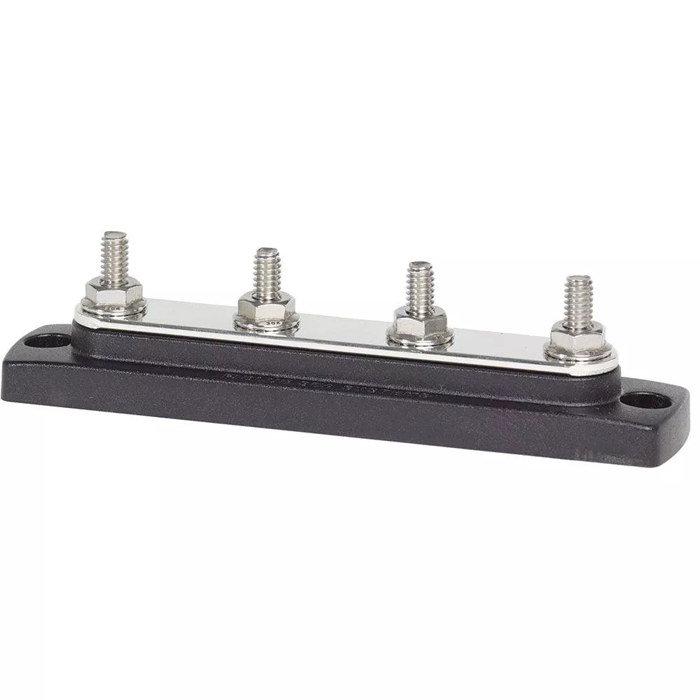 Blue Sea 2303 150AMP Common BusBar 4 x 1/4" Stud Terminal [2303]
