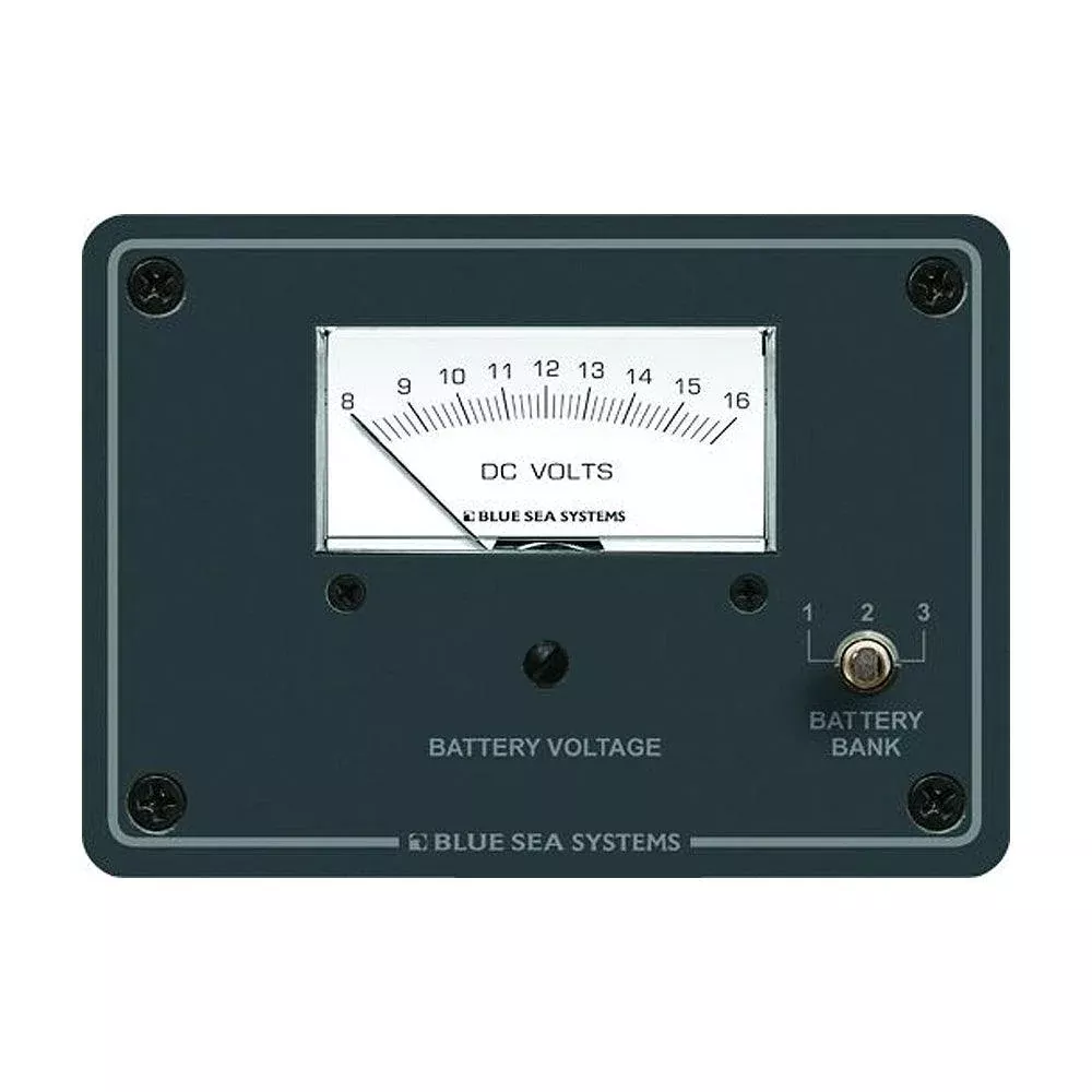 Blue Sea 8015 DC Analog Voltmeter w/Panel [8015]
