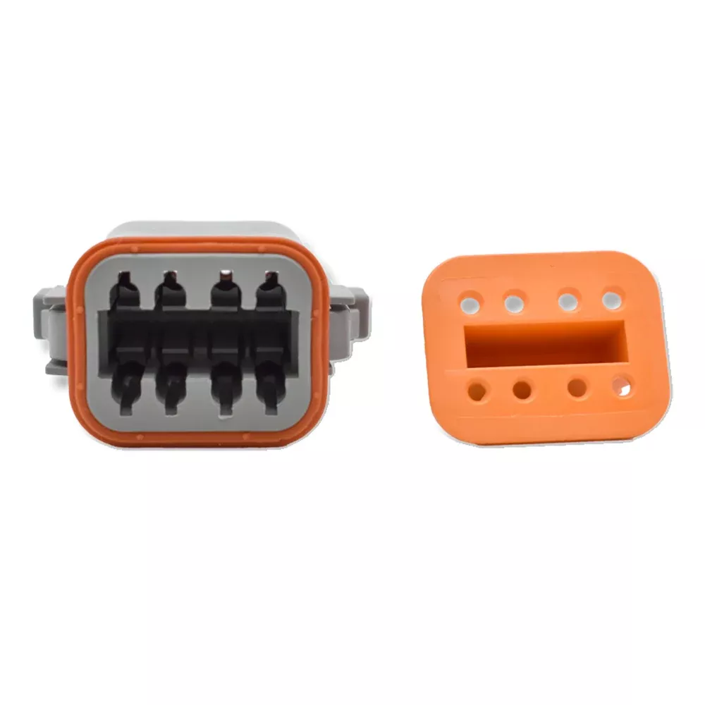 Bluewater 8 Position Female Deutsch Connector w/Wedge Lock [DT06-08SA]