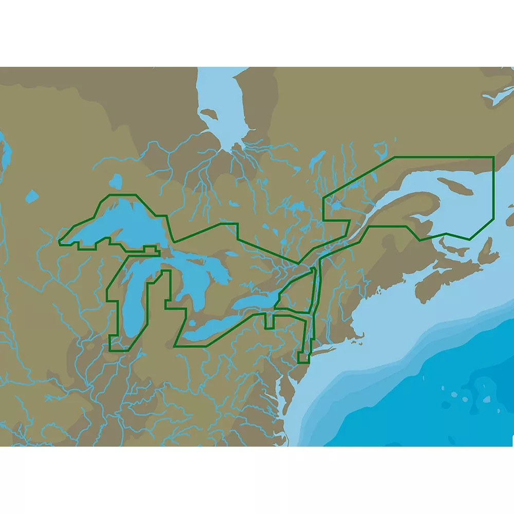 C-MAP 4D NA-D061 Great LakesSt Lawrence Seaway -microSD/SD [M-NA-D061-MS]