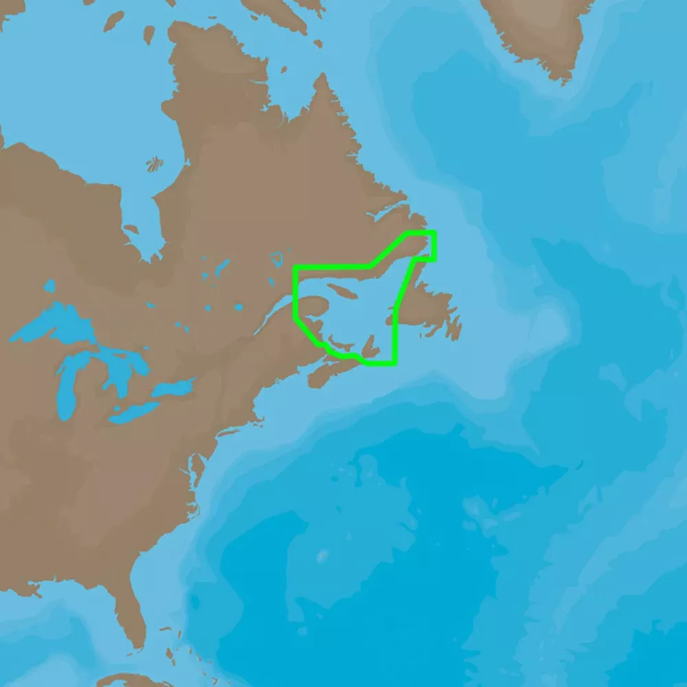 C-MAP4D NA-D936 Gulf of St. Lawrence [M-NA-D936-MS]