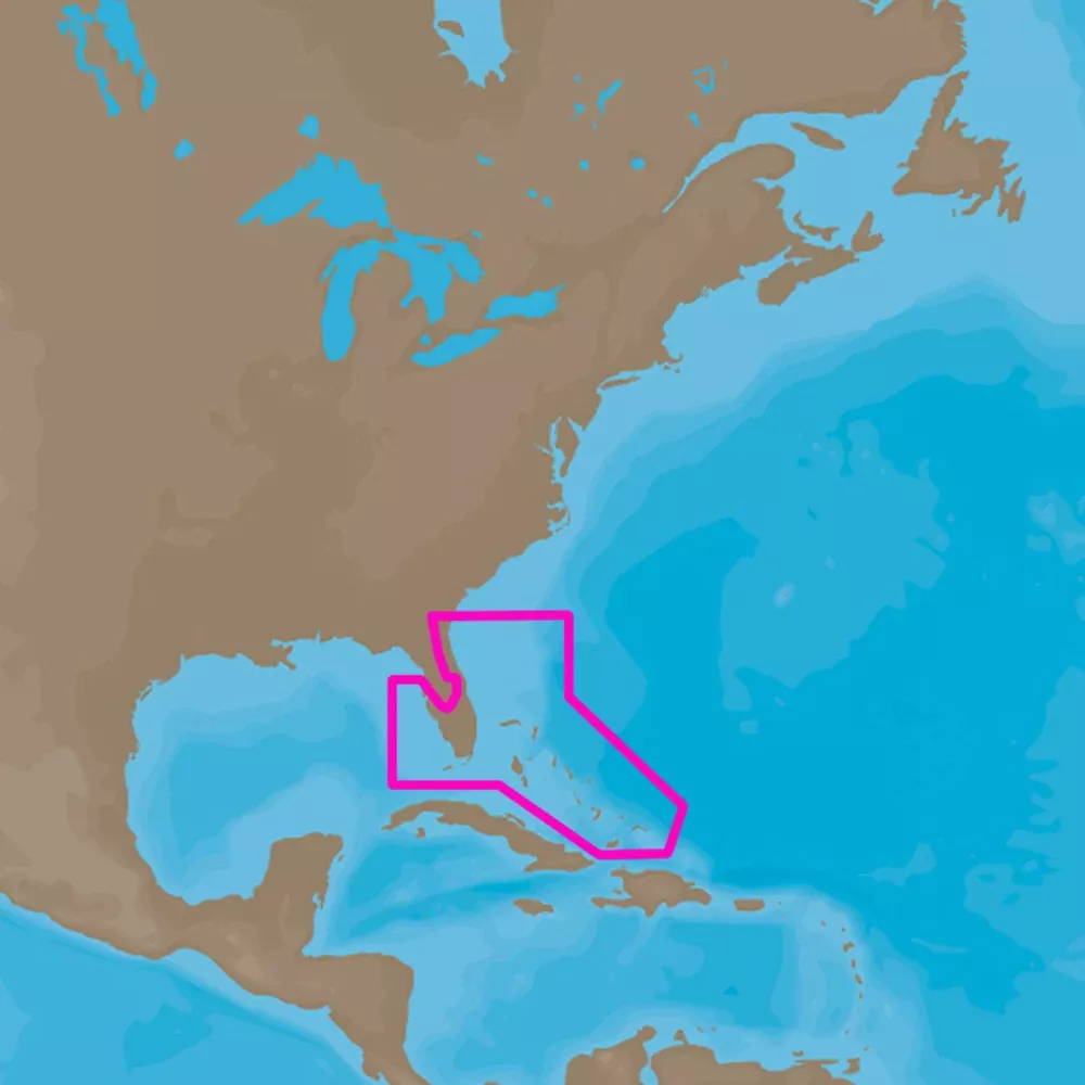 C-MAP4D NA-D943 Florida & The Bahamas [M-NA-D943-MS]