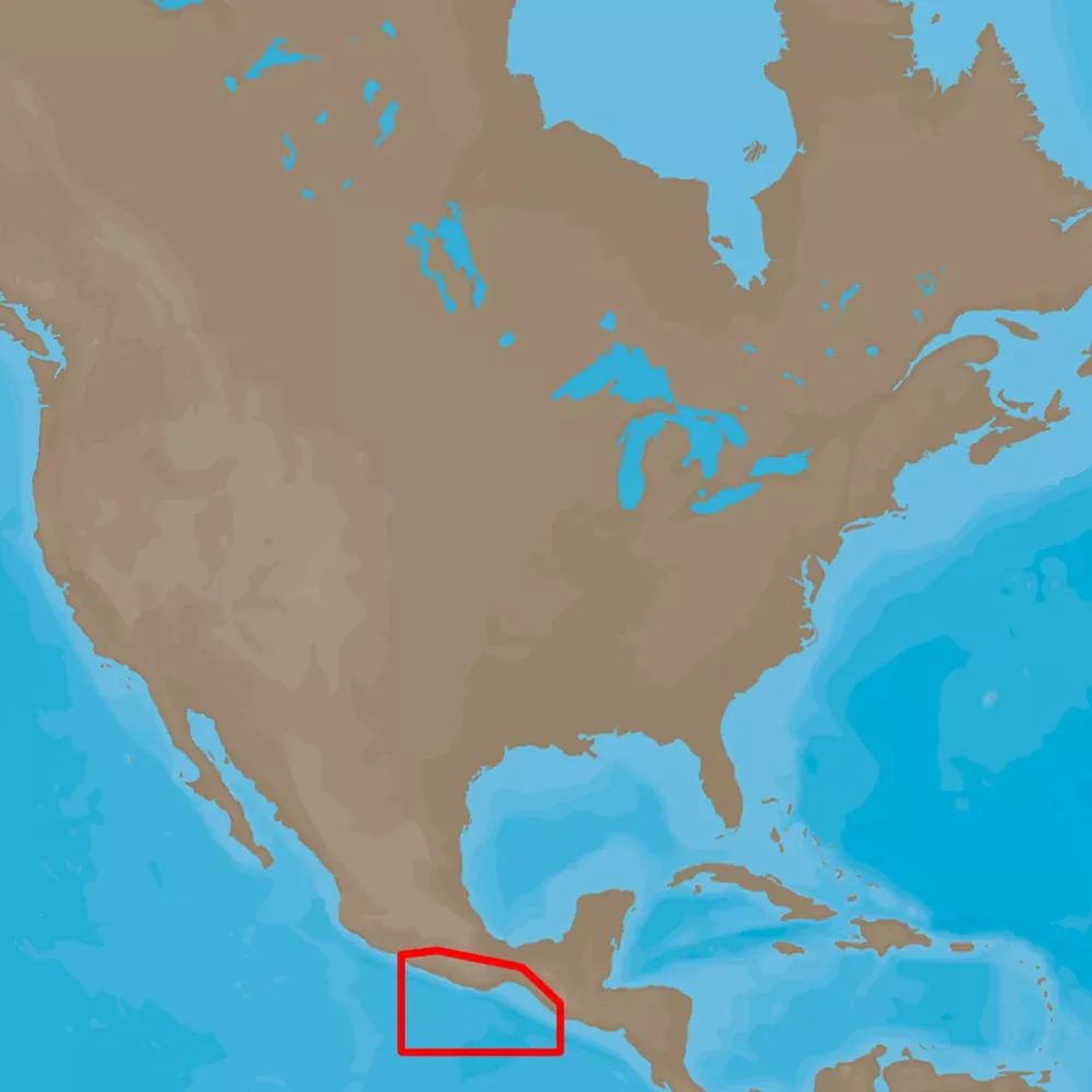 C-MAP4D NA-D948 Champerico, GT to Acapulco, MX [M-NA-D948-MS]