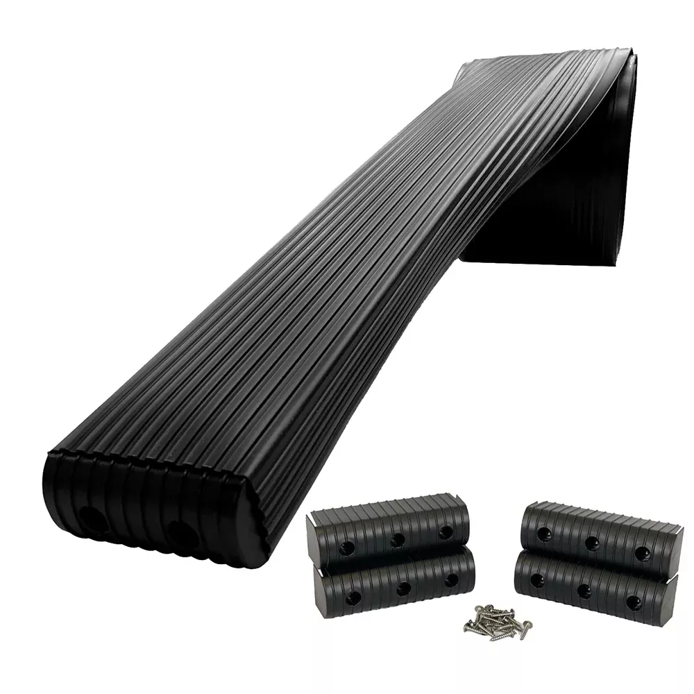 Caliber BunkWrap Kit - Black 24' x 2" x 6" Roll + 4 Caps + HRDW Roll + 4 EndcapsStainless Steel Hardware [23056-BK]