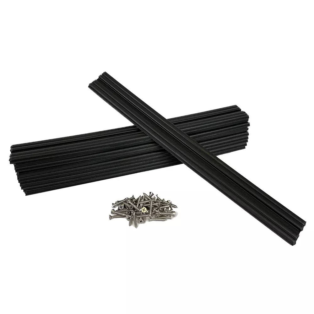 Caliber Marine Slides 1.5"x15" Black *10-Pack [23030]