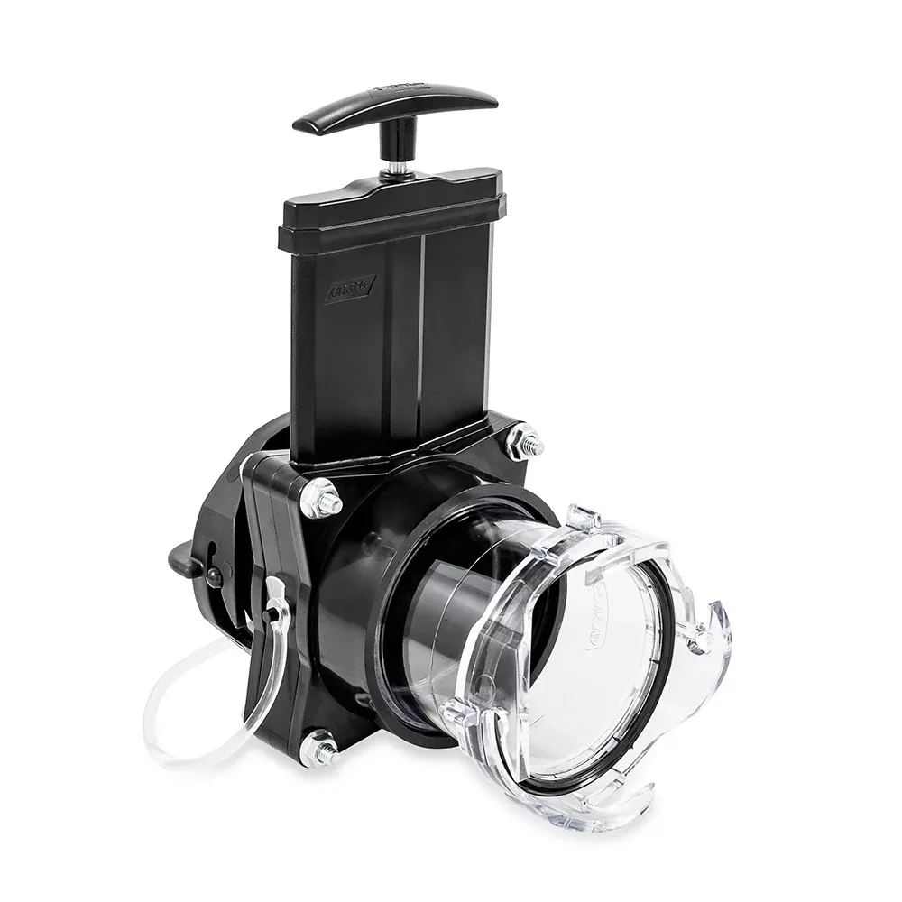 Camco 3" Gate Valve w/3.5" Clear ExtensionCap [39050]