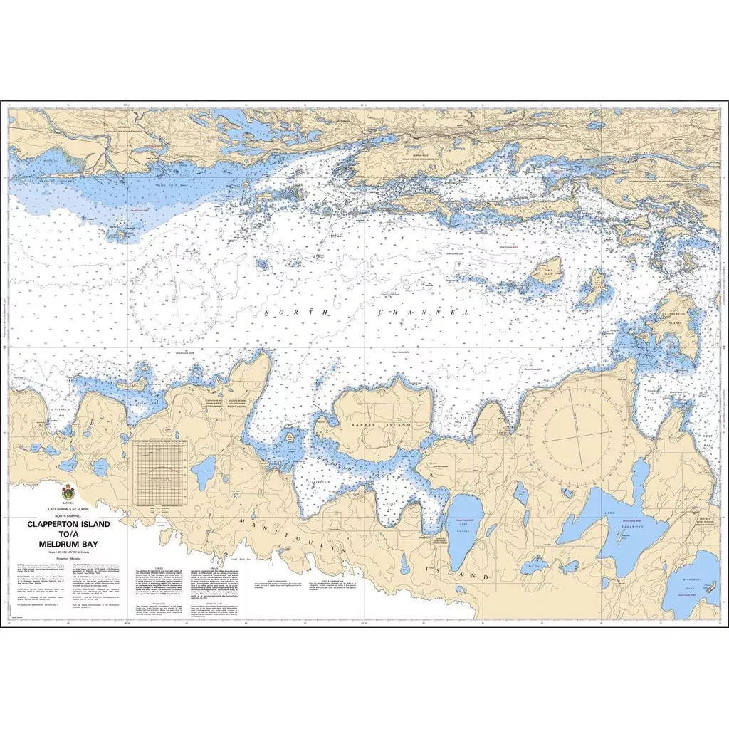 Clapperton Island to Meldrum Bay Chart