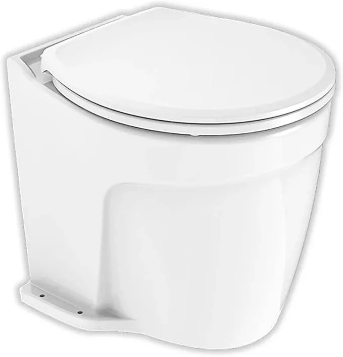 Commodore Deluxe Flush Electric Toilet - Raw Water Pump [CM6RMT]