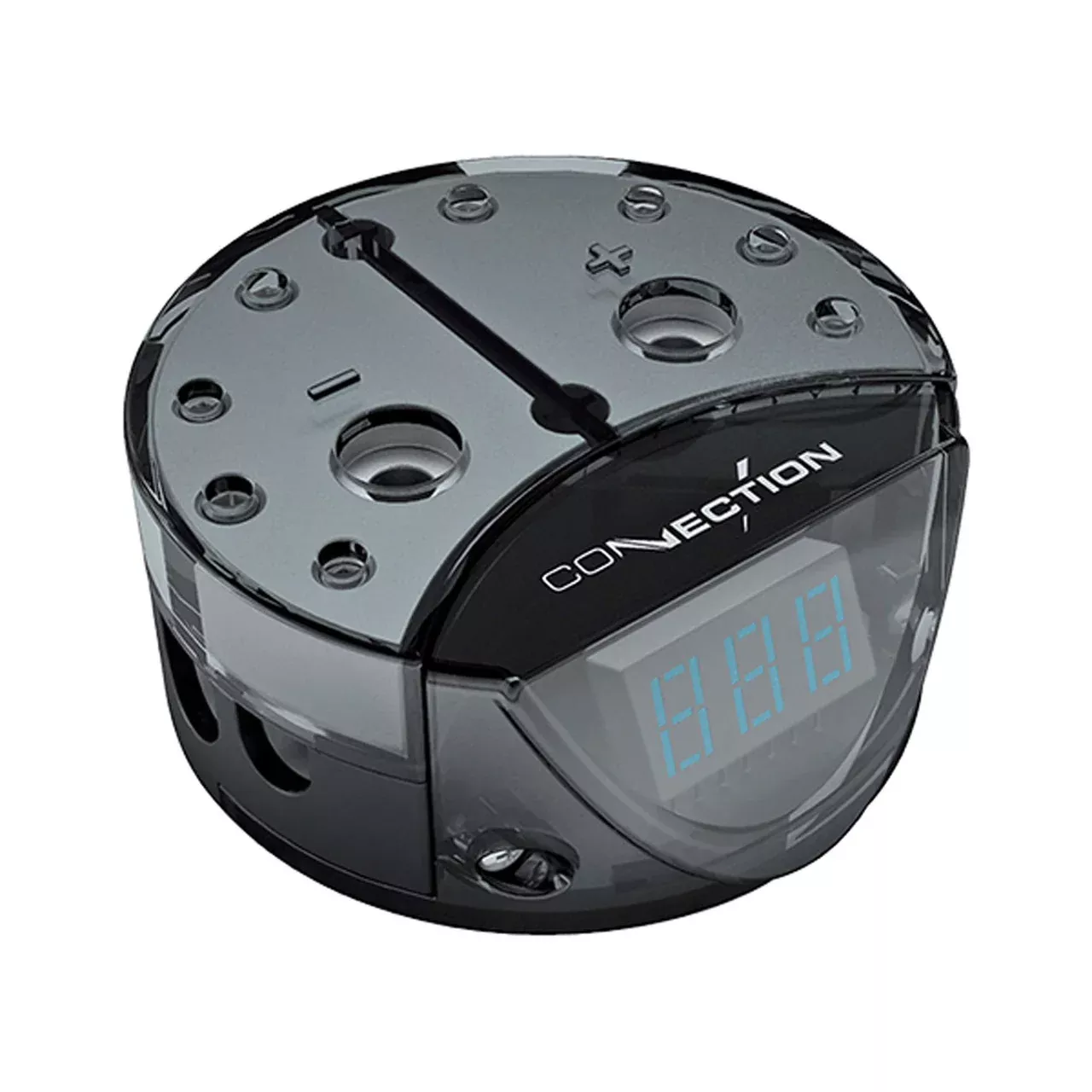 Connection BCA 32DGT.1 Capacitor distribution with digital voltmeter
