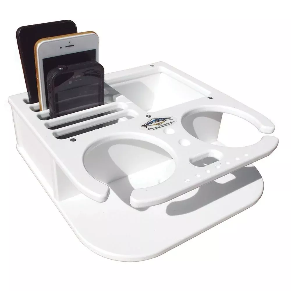 Deep Blue Marine Phone/Double Drink Holder [BH-2CELL]