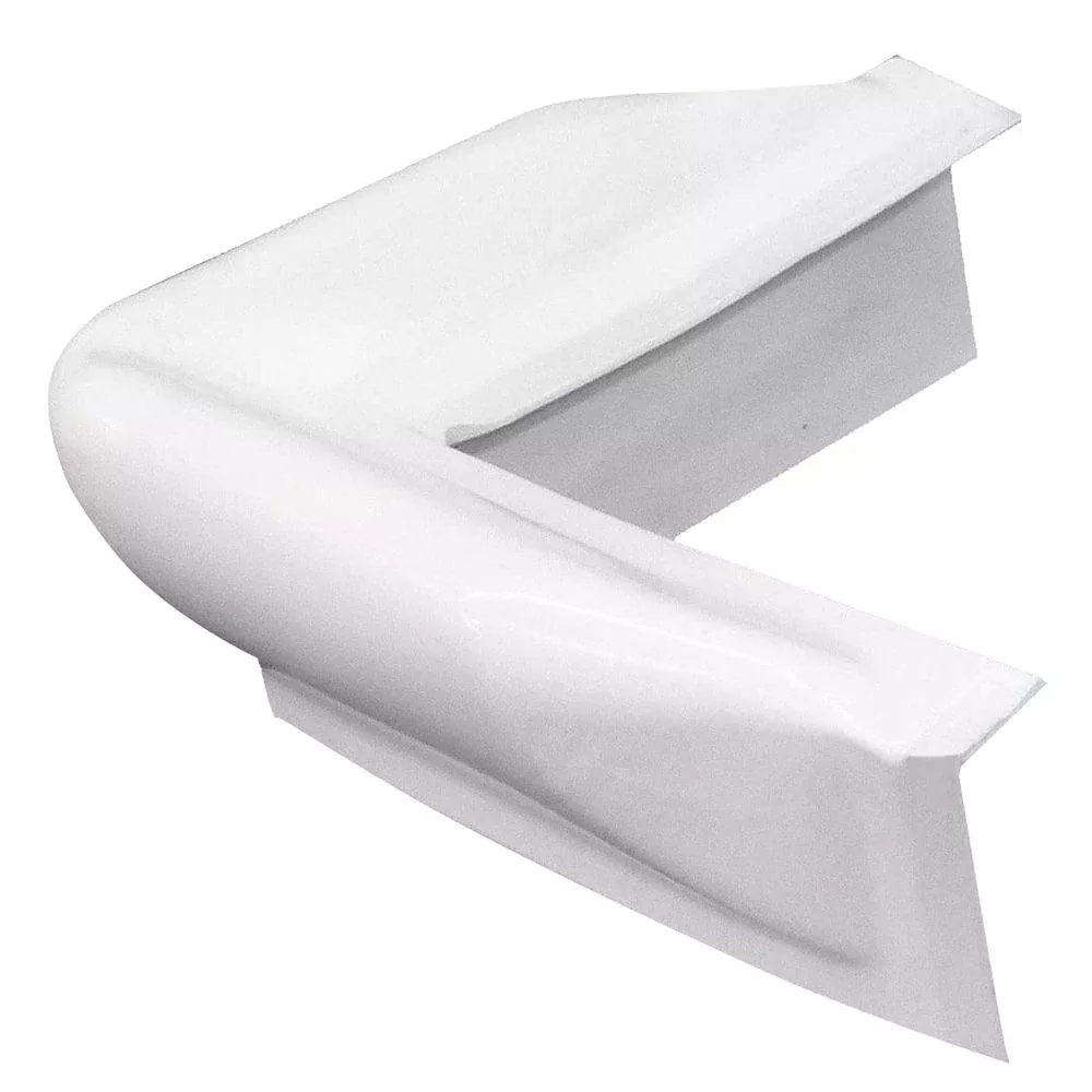 Dock Edge Dock Bumper Corner Dockguard - White [DE73103F]