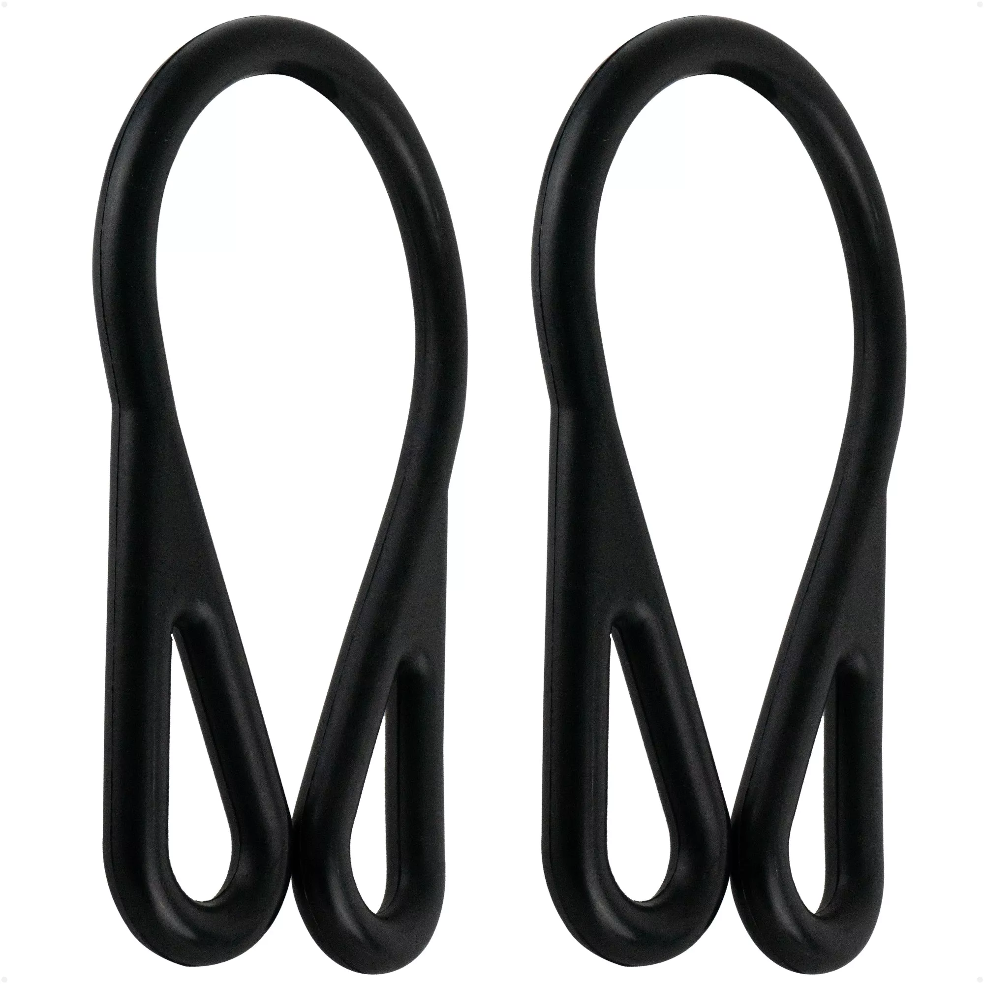 Dock Line Mooring Snubber, 3/4" Dia. 28-1/2" Length, Rubber, 2-Pack