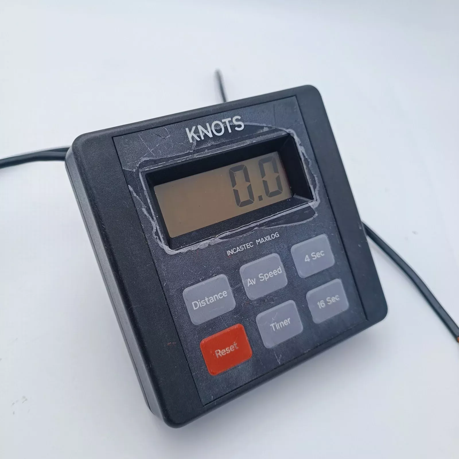 ECHOPILOT INCASTEC Maxilog Digital Speed Instrument LOG Distance Knots Marine