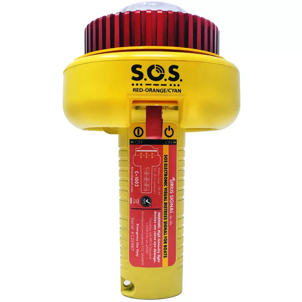 Electronic Visual Distress Signal Device - EVDSD
