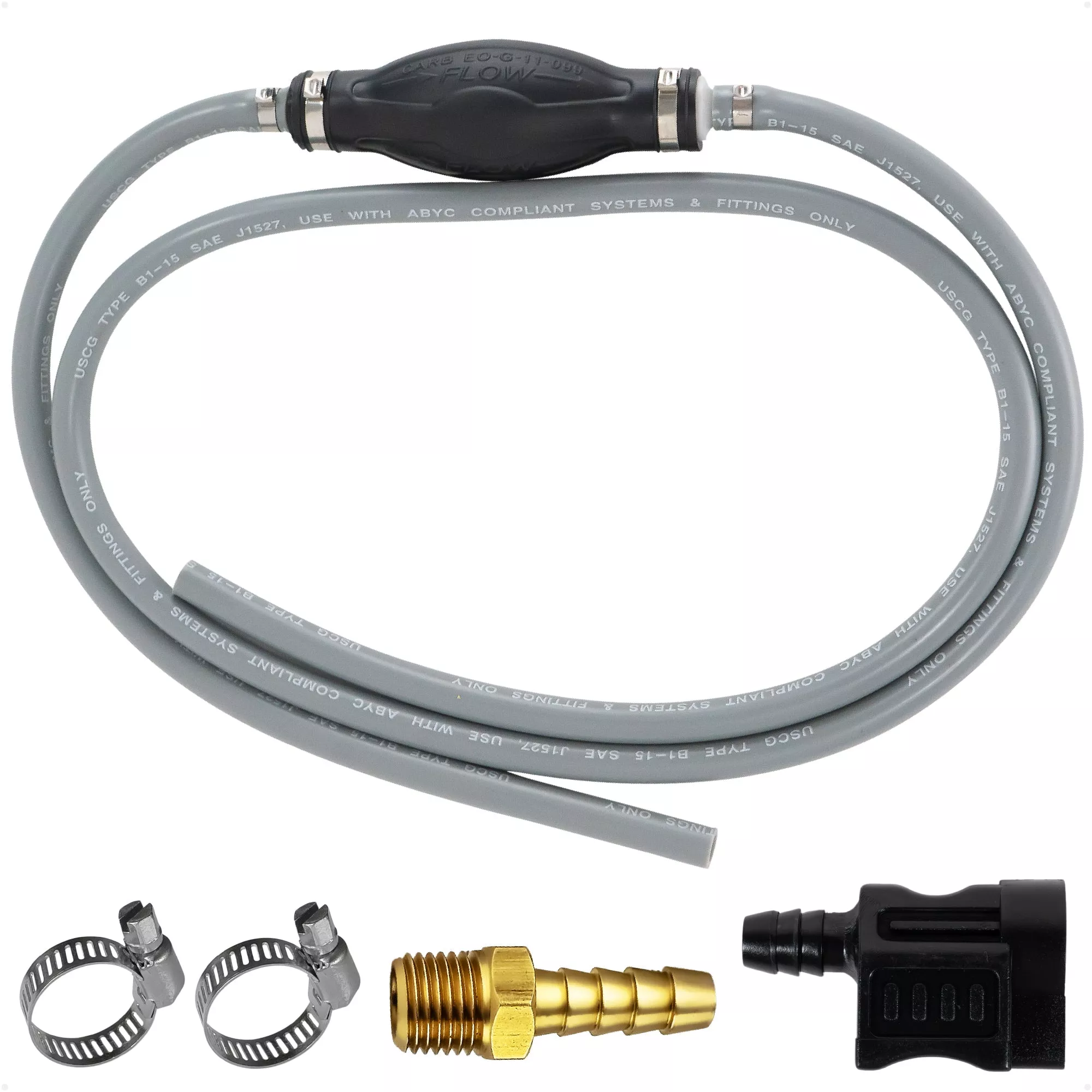 EPA 3/8" Fuel Line Assembly for Honda Outboards