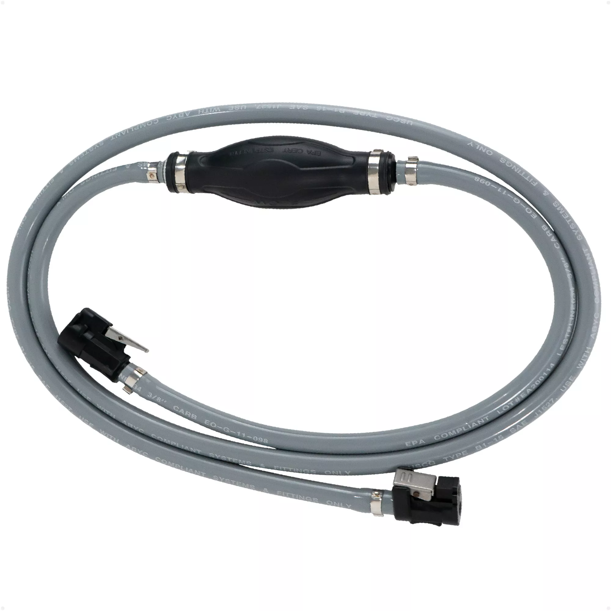 EPA 3/8" Fuel Line Assembly for Mercury Outboards & Tanks (Post-1998)