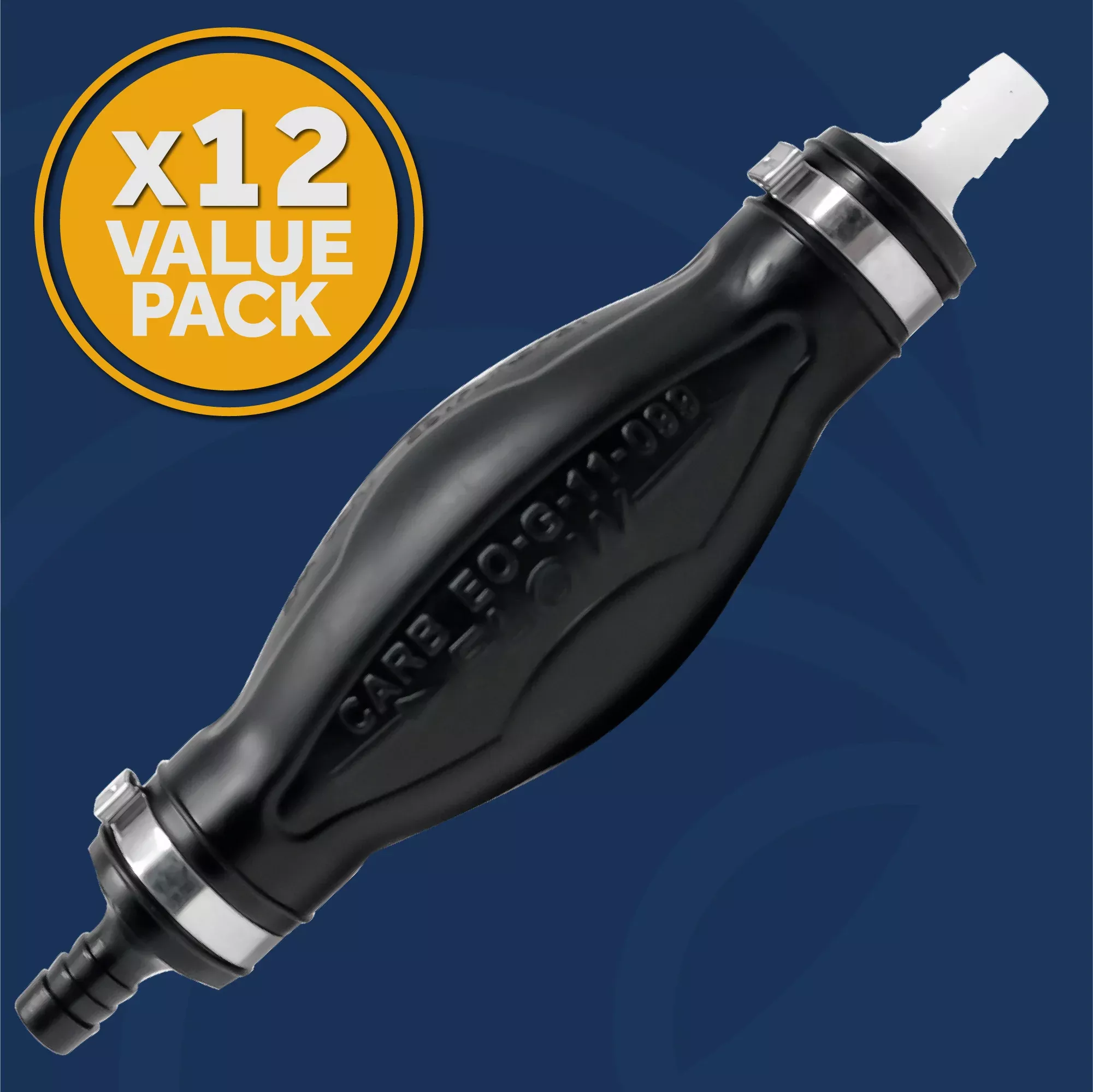 EPA 3/8" Fuel Primer Bulb, 12-Pack