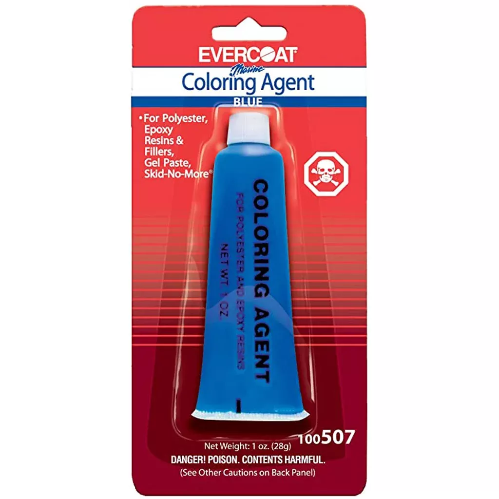 Evercoat Pigment Epoxy/Polyester-Blue 1oz