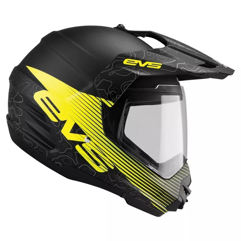 EVS Dual Spt Helmet Venture Arise Matte Black - 2XL